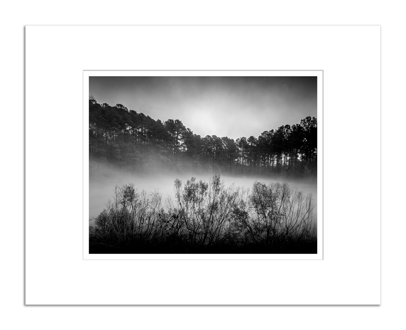 matted art print