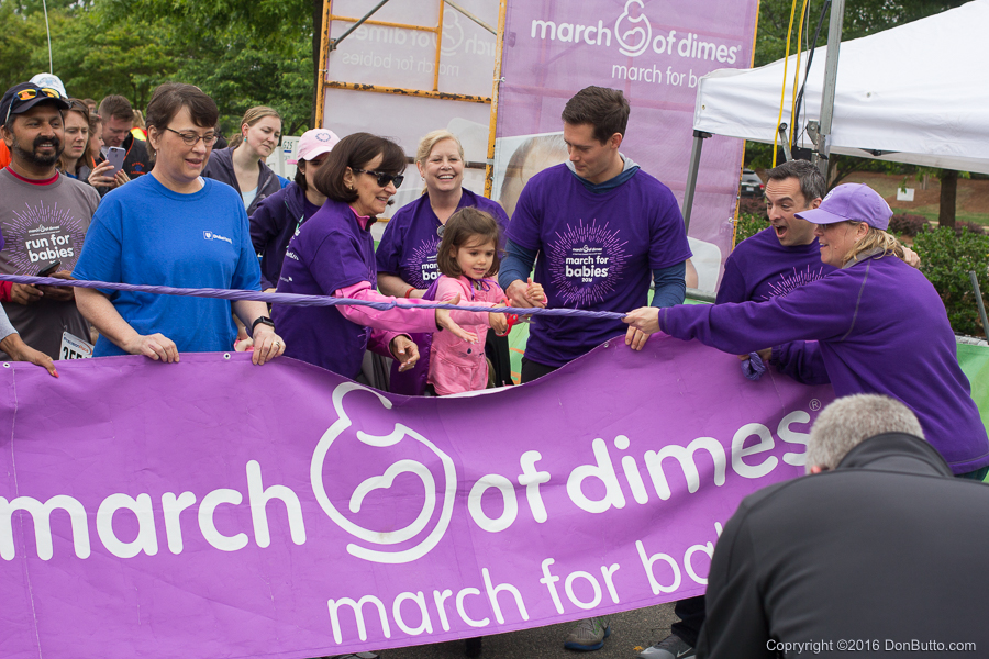 March for Babies - Starting Line
