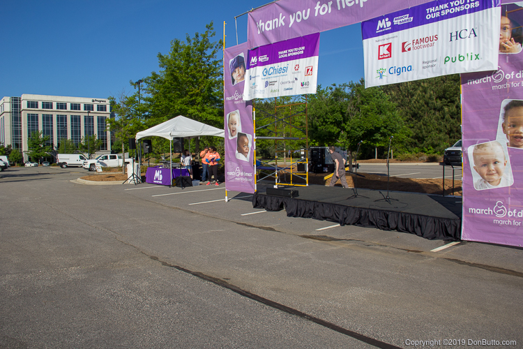 March of Dimes: March for Babes - Morning Setup
